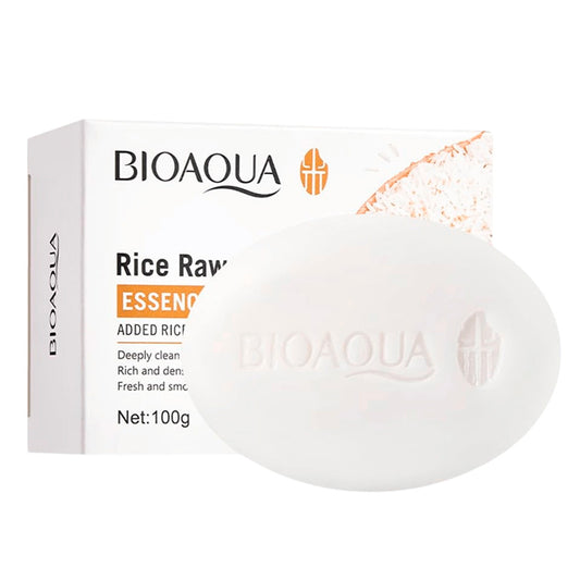 Jabon Facial en Barra Arroz Bioaqua