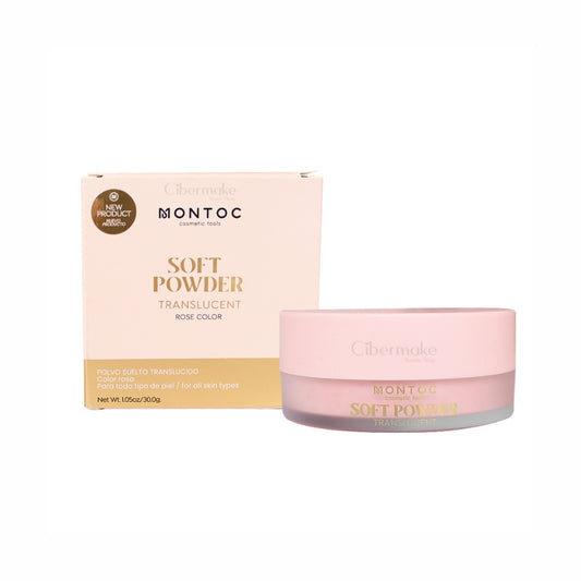 Polvo Suelto Rosado Soft Powder Grande Montoc