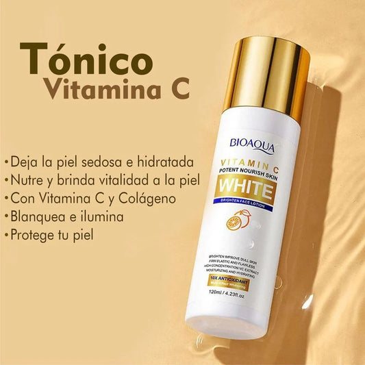 Tonico Facial Vitamina C White Bioaqua